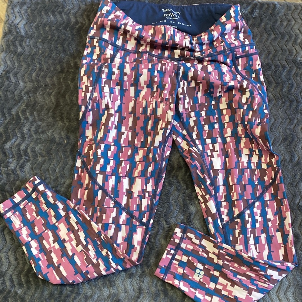 Sweaty Betty Multicolor Patterned Leggings